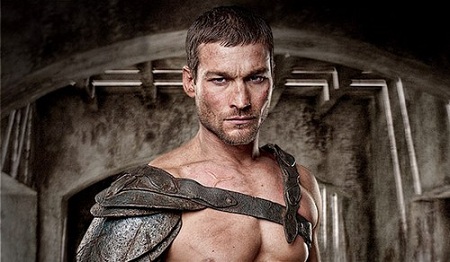 Andy whitfield Spartacus